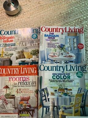 Vintage Country Living Magazine - Assorted